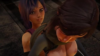 Star Wars Double Futanari - Sabine Wren cria Jyn Erso