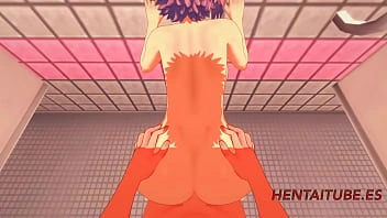 Naruto - POV Naruto x Sakura Masturbação, Boquete Fodida - Hentai 3D