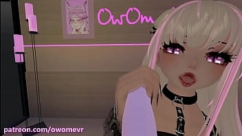 Cum for Me! - Soft Femdom JOI ️ gemidos intensos, contornos, POV Facesitting [VRchat Erp, 3D Hentai]