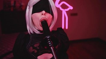 Cosplay Boquete Sloppy Suck BBC com 2B